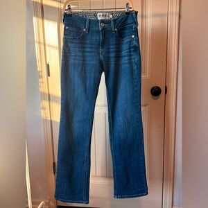 Ariat REAL Denim Women’s Perfect Straight Blue Jeans